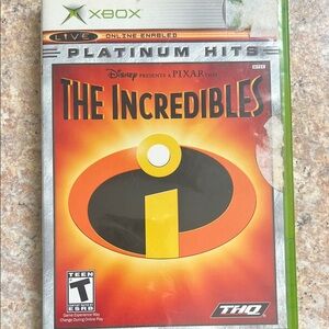 The Incredibles Video Game - Green Case